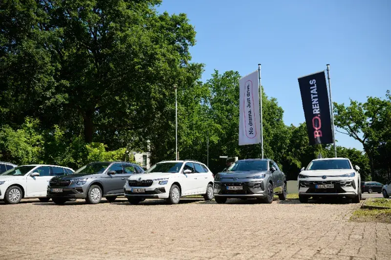 Bo. Rentals Station von außen